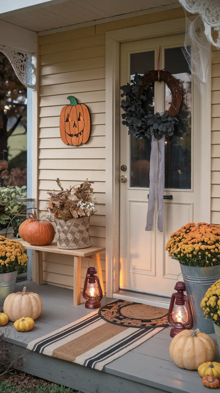 21 Halloween Door Hangers Ideas 2025: Spooky, Vintage and Gothic Designs