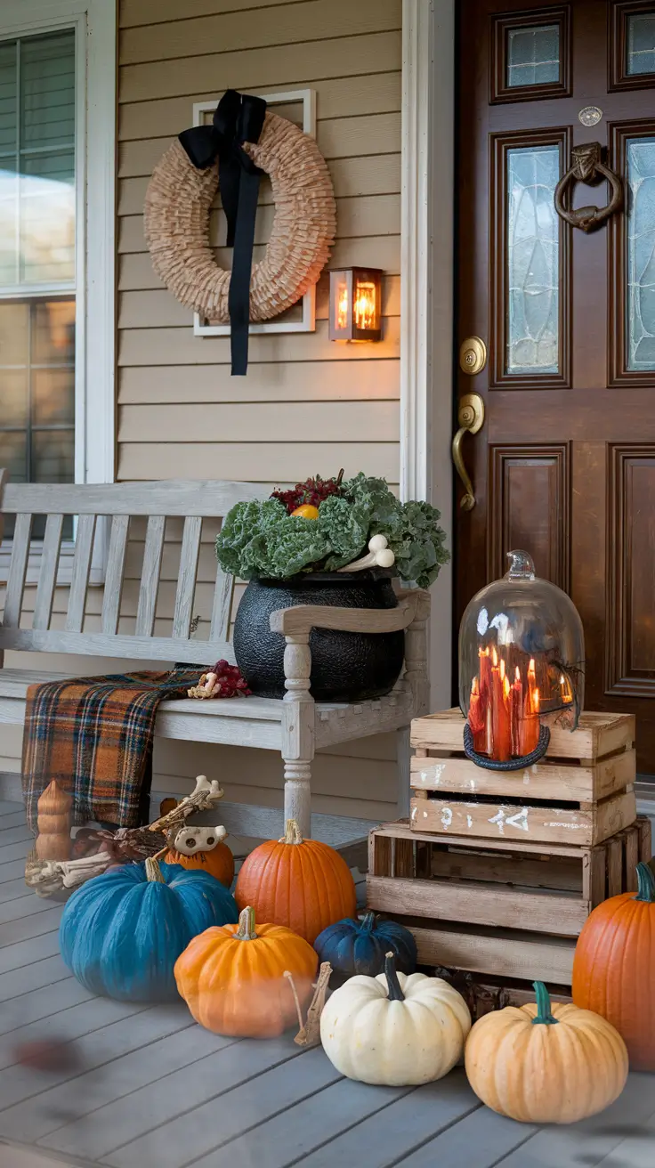 24 Halloween Front Porch Decor Ideas 2025: Spooky, DIY and Farmhouse Inspiration