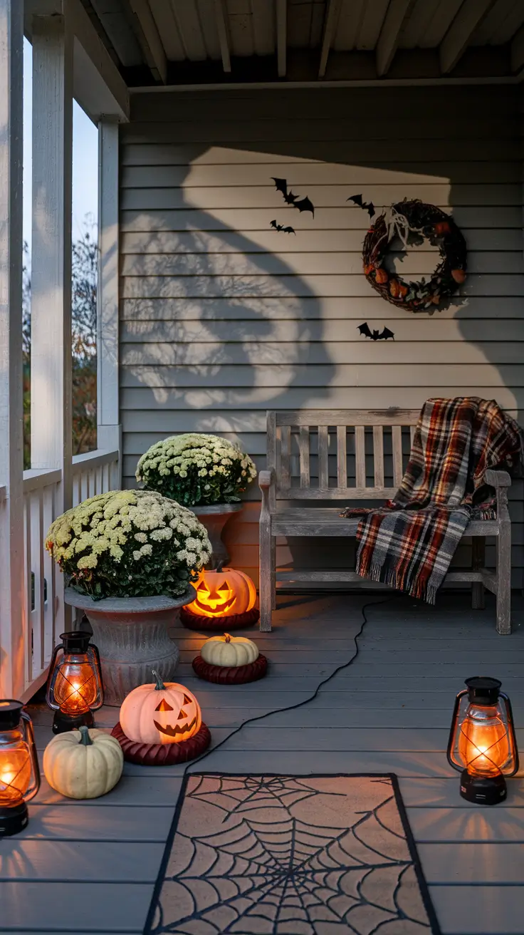 24 Halloween Front Porch Decor Ideas 2025: Spooky, DIY and Farmhouse Inspiration