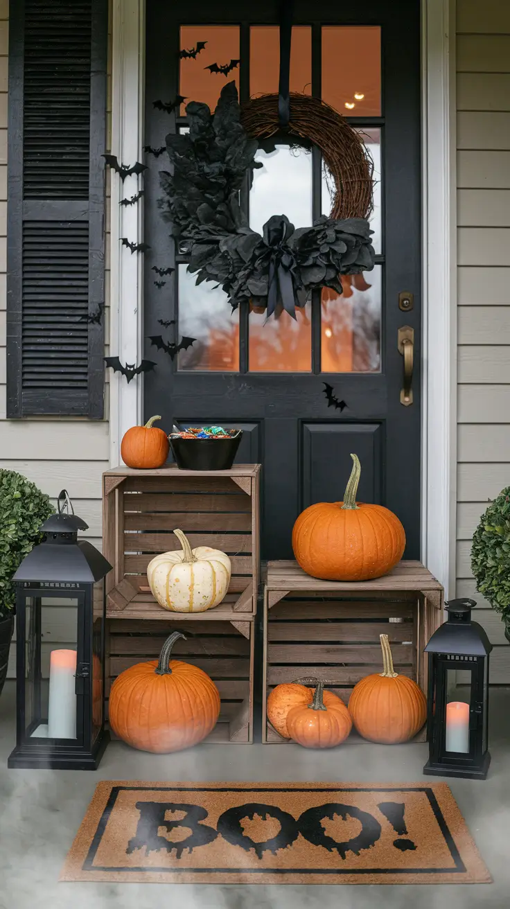 24 Halloween Front Porch Decor Ideas 2025: Spooky, DIY and Farmhouse Inspiration