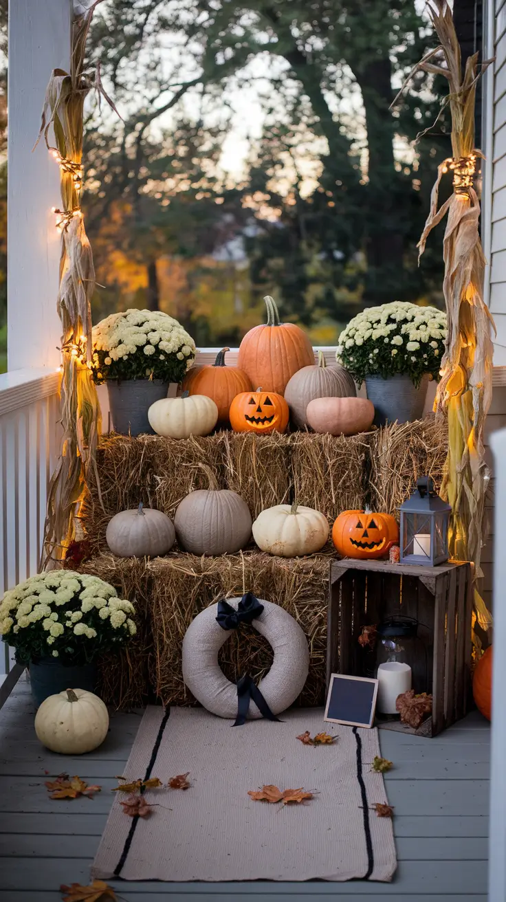 24 Halloween Front Porch Decor Ideas 2025: Spooky, DIY and Farmhouse Inspiration