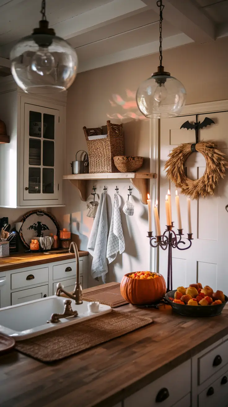 29 Halloween Kitchen Decor Ideas 2025: Spooky & Elegant Styles