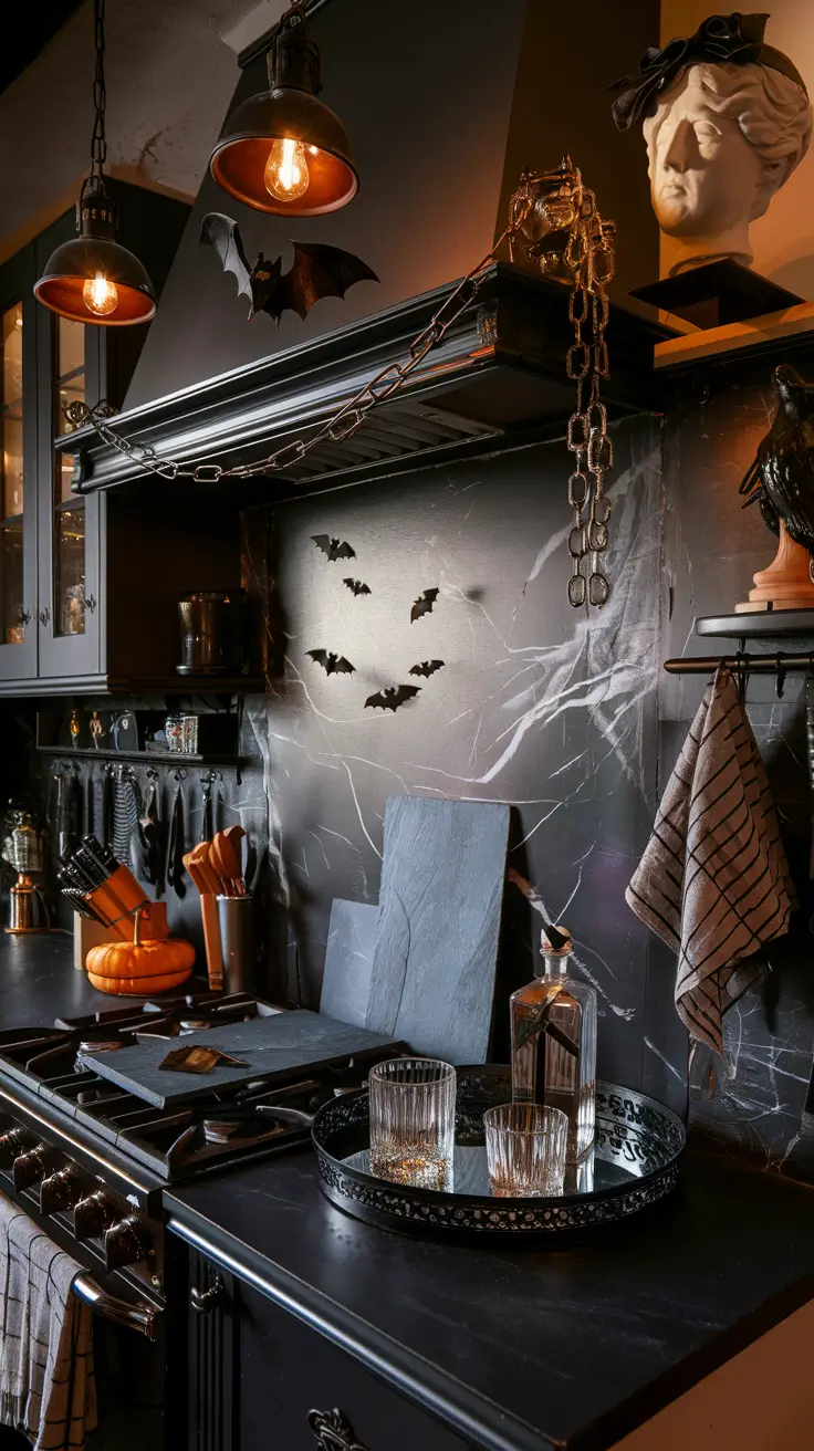 29 Halloween Kitchen Decor Ideas 2025: Spooky & Elegant Styles