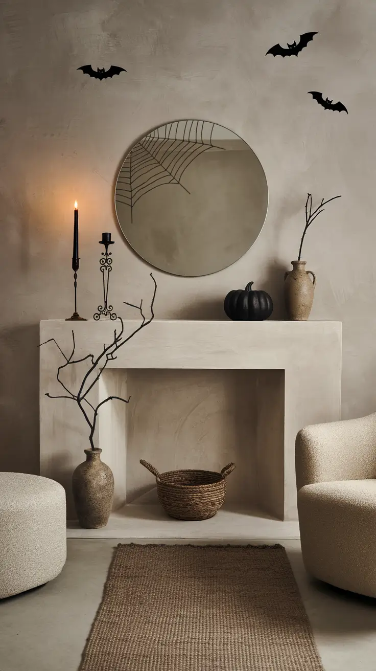 26 Halloween Mantle Ideas 2025: Stylish and Spooky Inspiration for Every Home