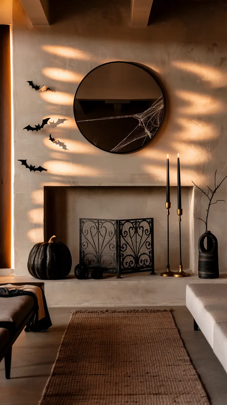 26 Halloween Mantle Ideas 2025: Stylish and Spooky Inspiration for Every Home