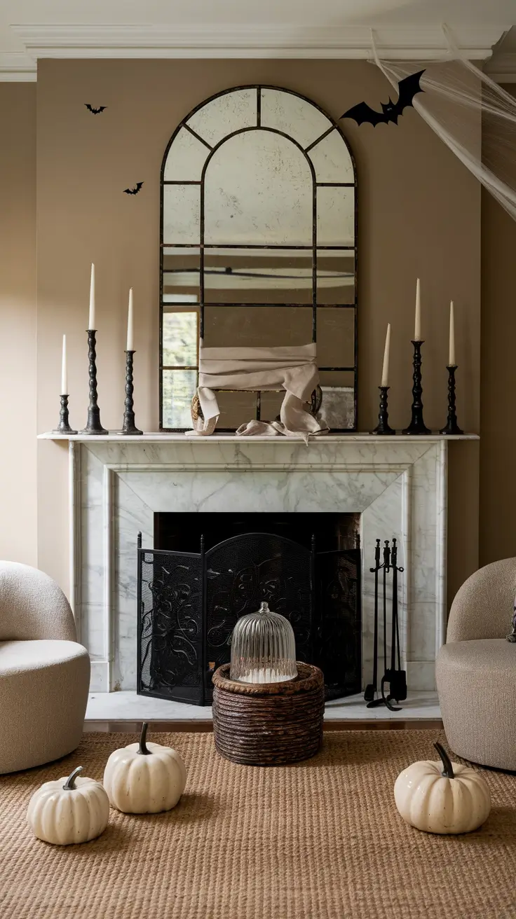 26 Halloween Mantle Ideas 2025: Stylish and Spooky Inspiration for Every Home