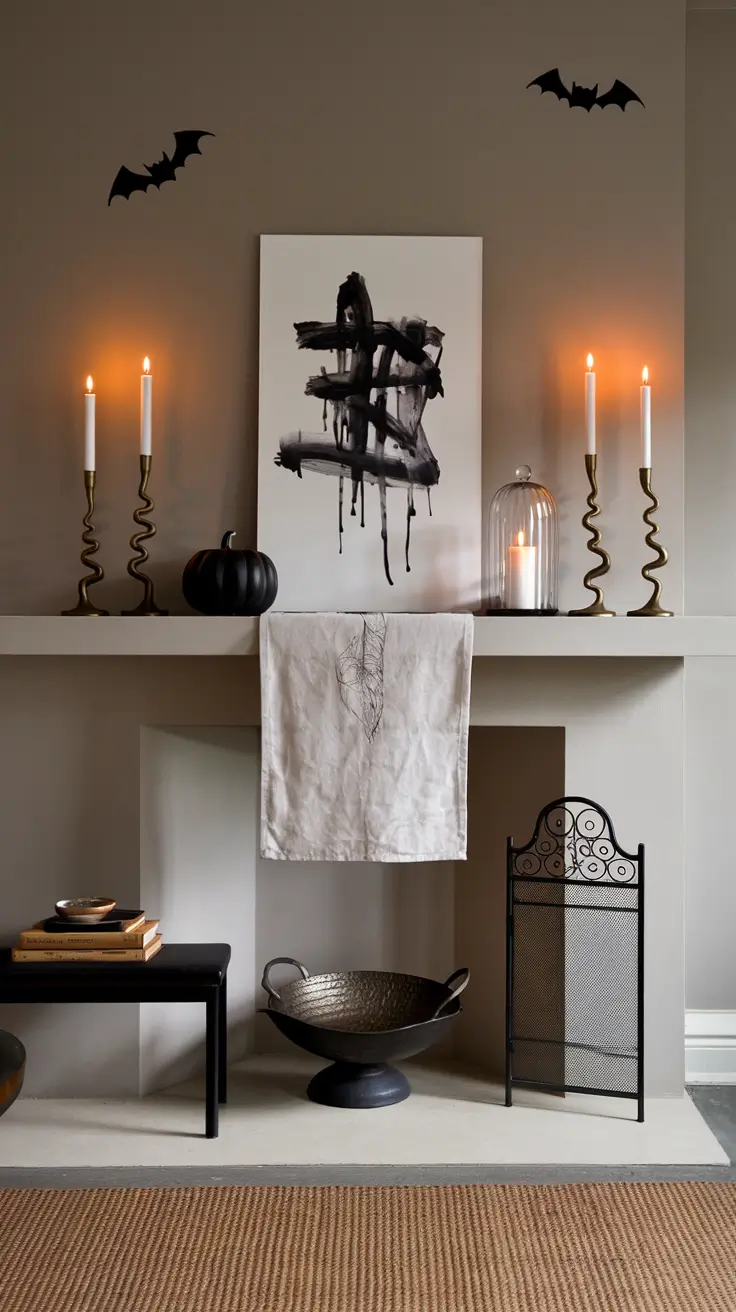 26 Halloween Mantle Ideas 2025: Stylish and Spooky Inspiration for Every Home