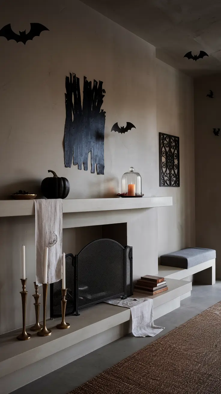 26 Halloween Mantle Ideas 2025: Stylish and Spooky Inspiration for Every Home