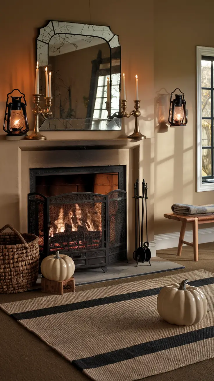 26 Halloween Mantle Ideas 2025: Stylish and Spooky Inspiration for Every Home