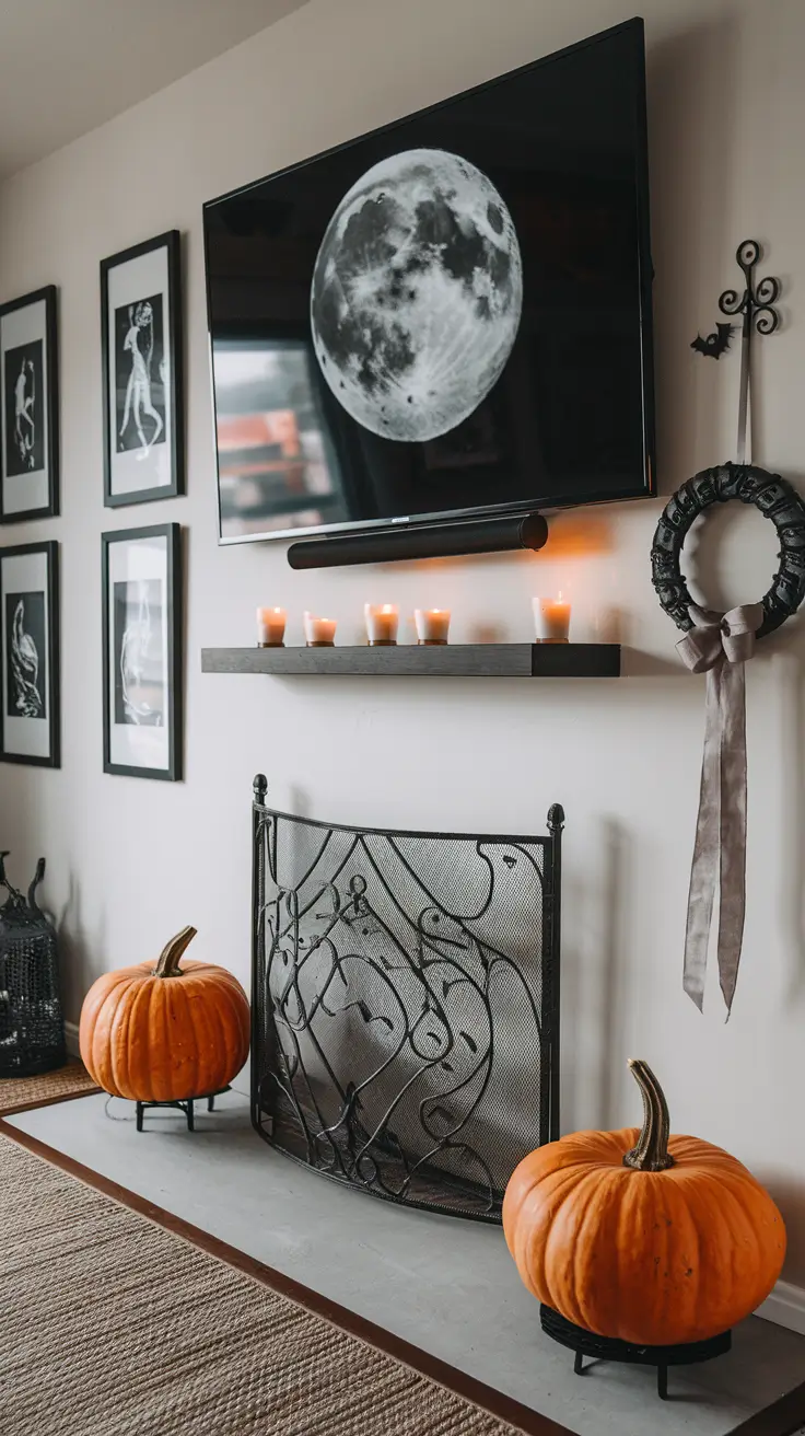 26 Halloween Mantle Ideas 2025: Stylish and Spooky Inspiration for Every Home