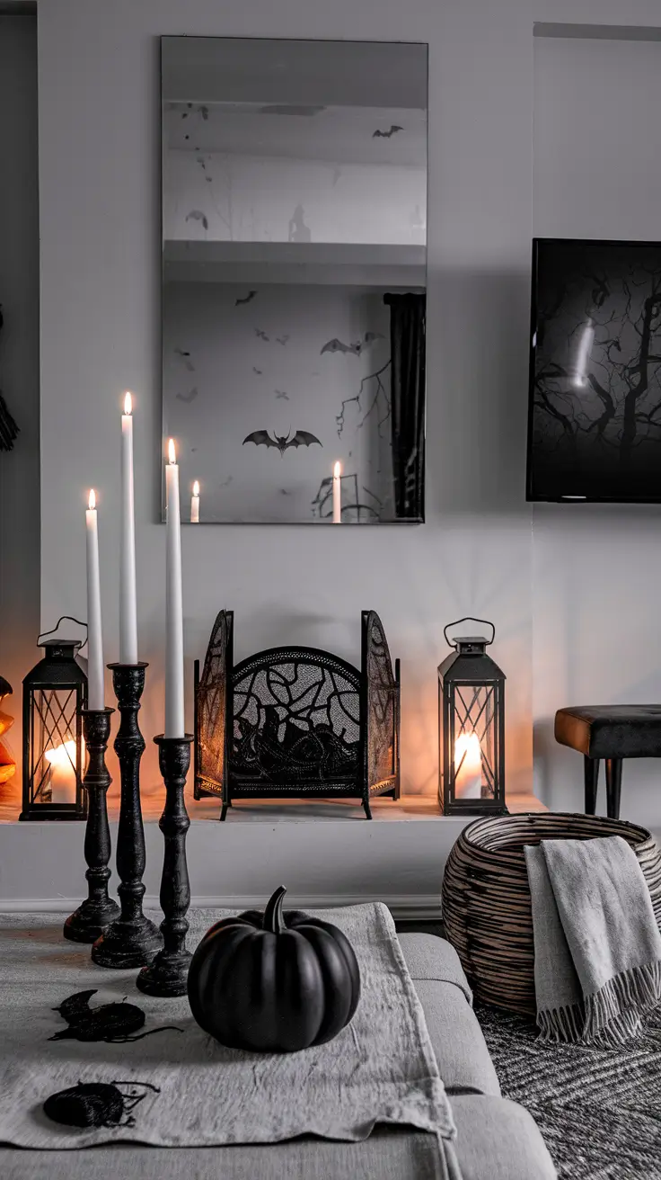 26 Halloween Mantle Ideas 2025: Stylish and Spooky Inspiration for Every Home