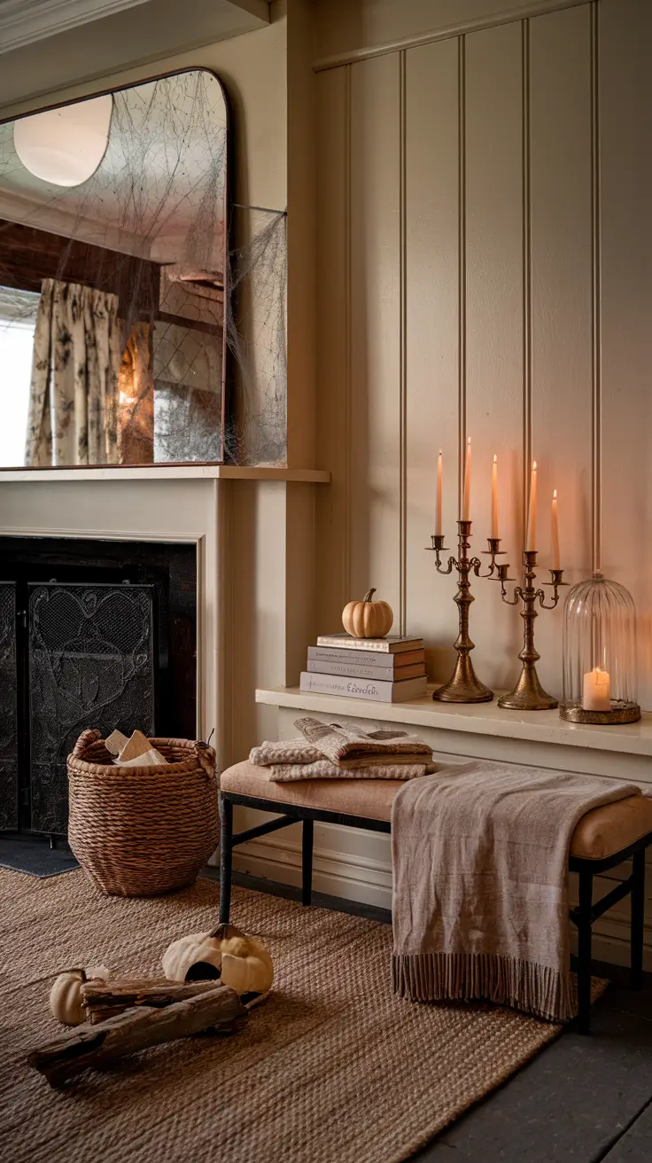 26 Halloween Mantle Ideas 2025: Stylish and Spooky Inspiration for Every Home