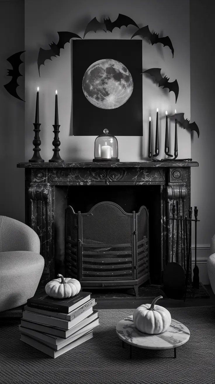 26 Halloween Mantle Ideas 2025: Stylish and Spooky Inspiration for Every Home