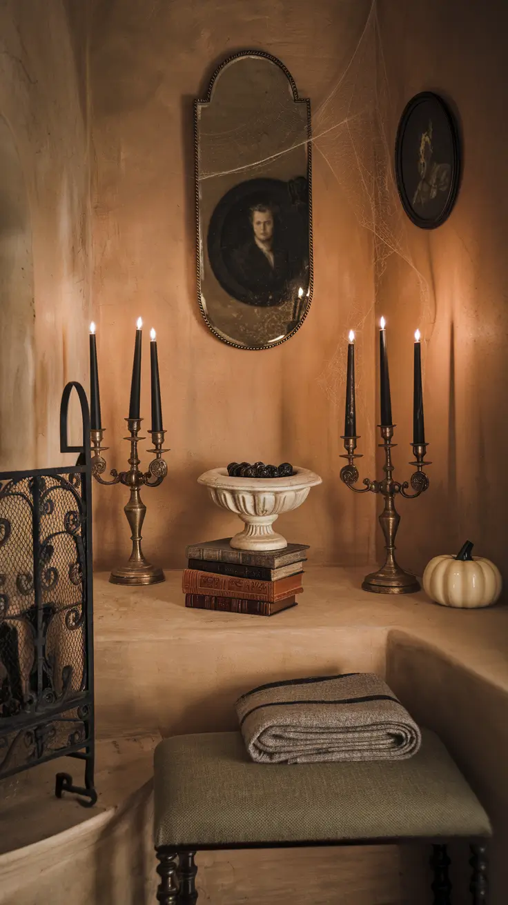 26 Halloween Mantle Ideas 2025: Stylish and Spooky Inspiration for Every Home