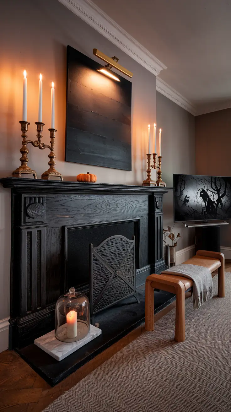 26 Halloween Mantle Ideas 2025: Stylish and Spooky Inspiration for Every Home