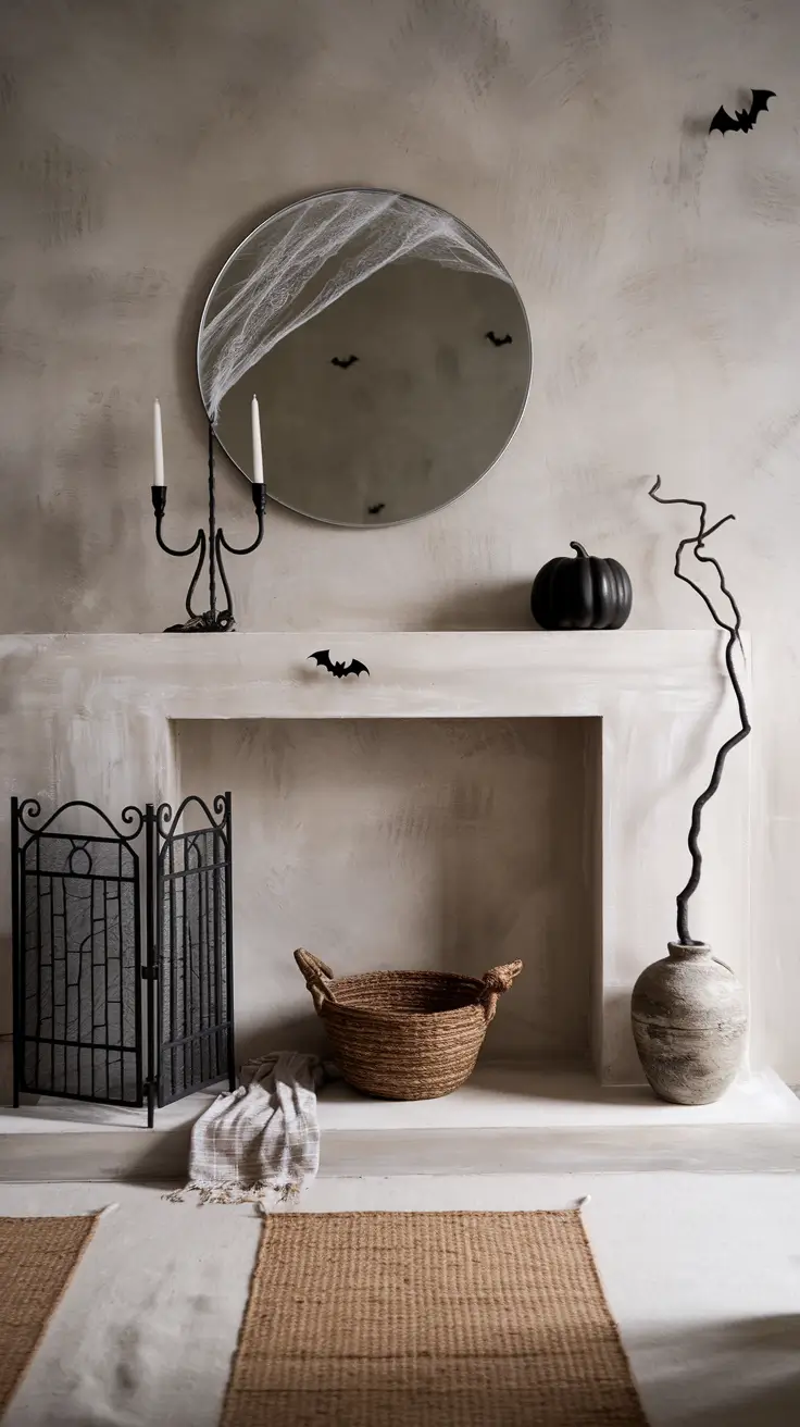26 Halloween Mantle Ideas 2025: Stylish and Spooky Inspiration for Every Home