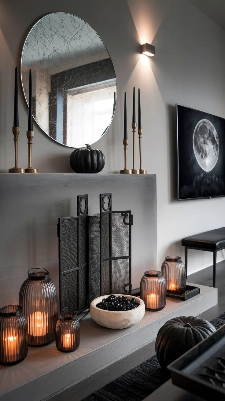 26 Halloween Mantle Ideas 2025: Stylish and Spooky Inspiration for Every Home