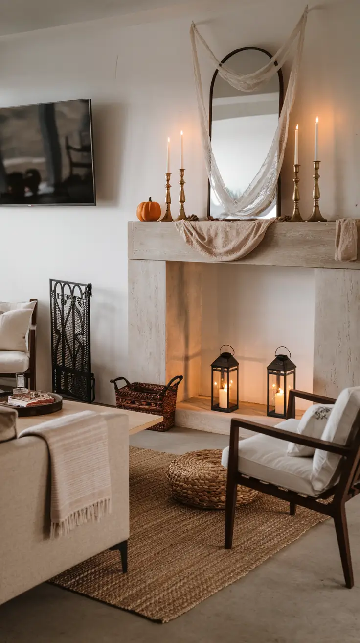 26 Halloween Mantle Ideas 2025: Stylish and Spooky Inspiration for Every Home