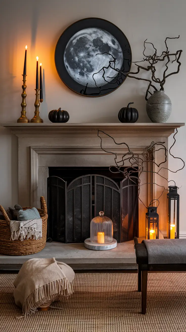 26 Halloween Mantle Ideas 2025: Stylish and Spooky Inspiration for Every Home