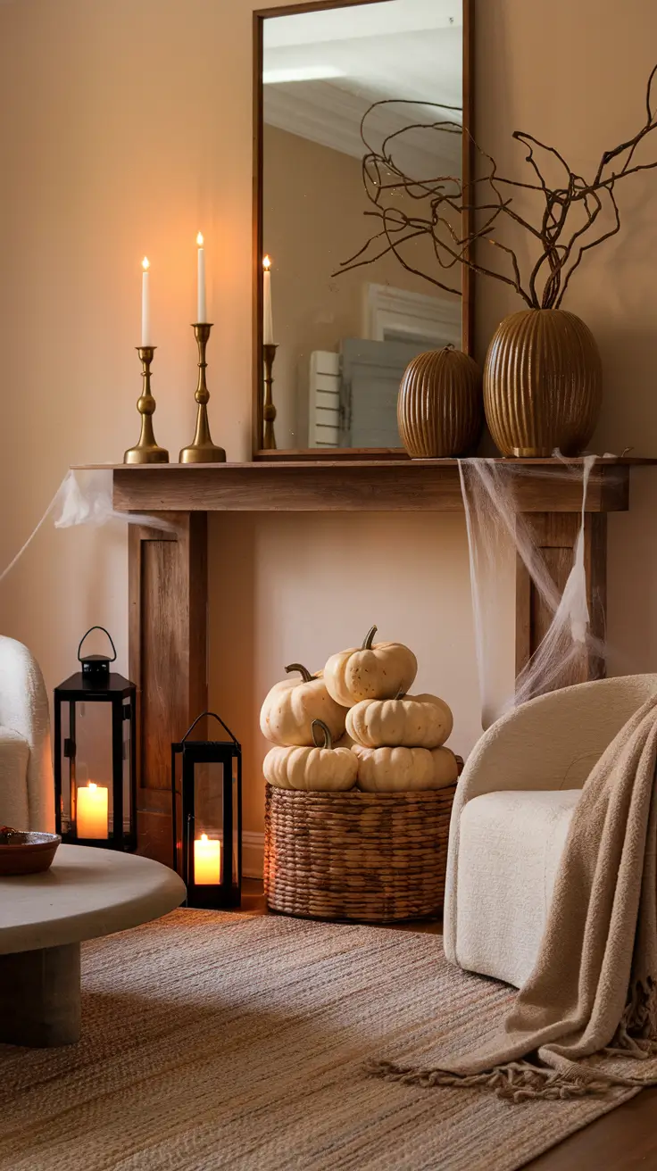 26 Halloween Mantle Ideas 2025: Stylish and Spooky Inspiration for Every Home