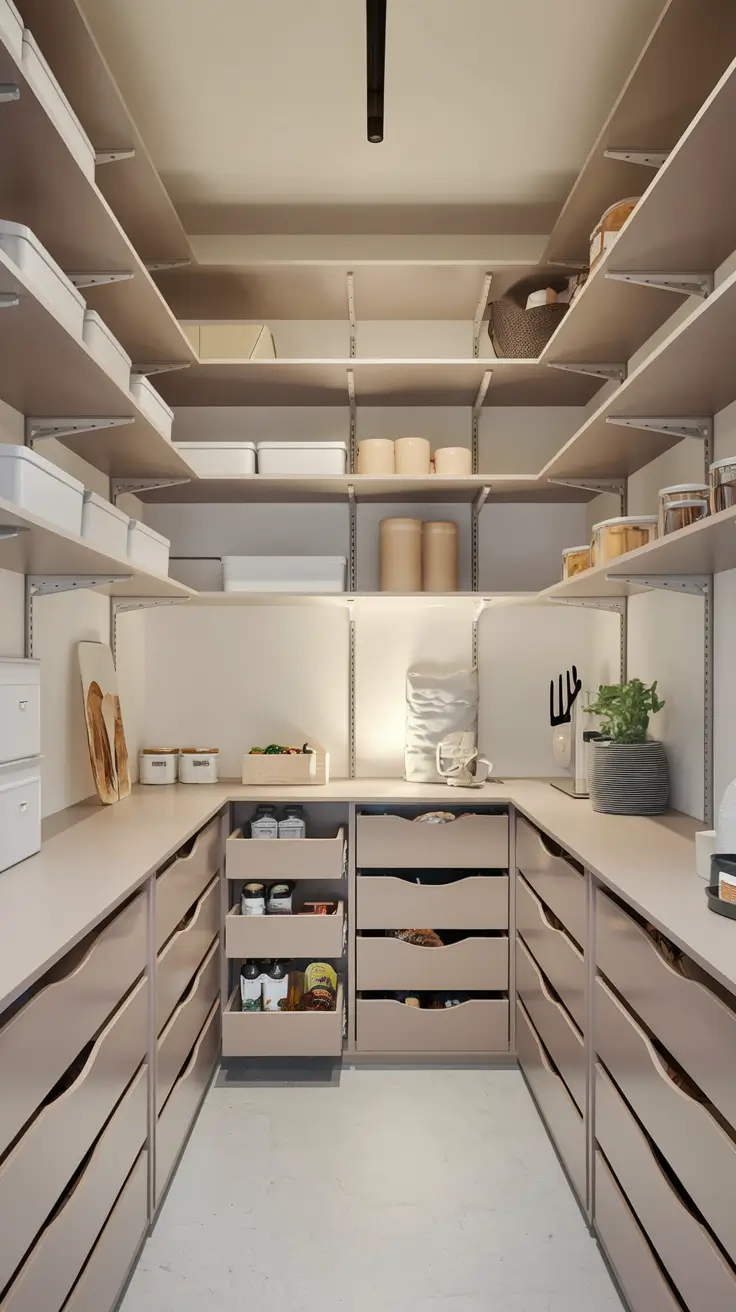 20 Walk in Pantry Ideas 2026: Smart, Modern and Functional Layouts