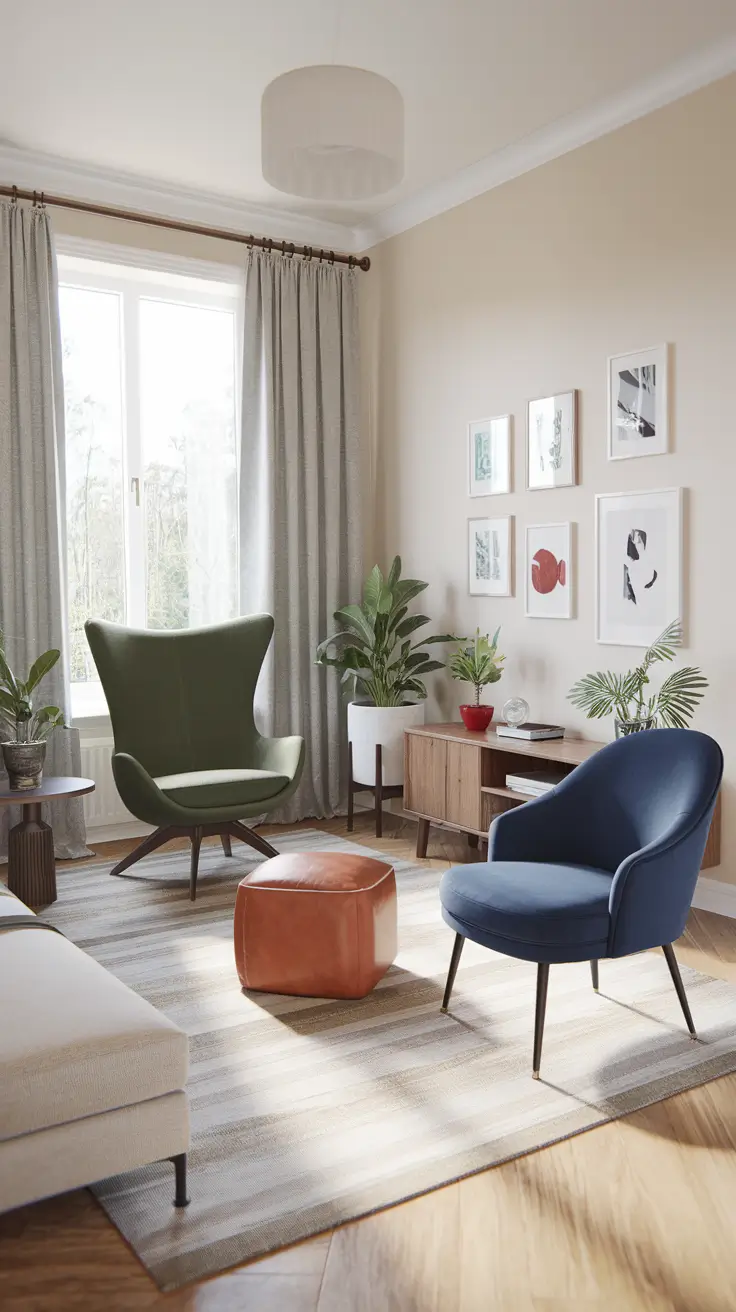 37 Accent Chairs for Living Room 2026: Stylish Ideas for Modern and Vintage Interiors