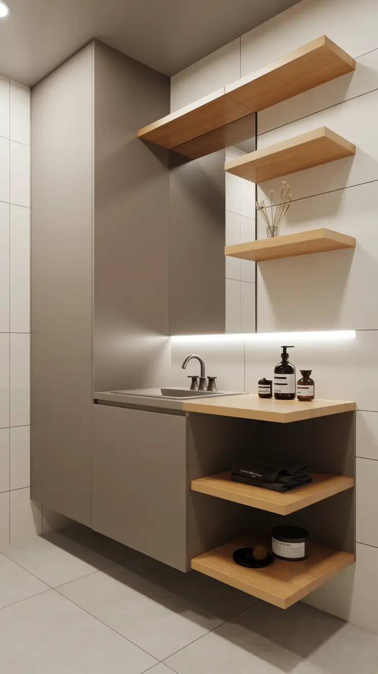 27 Bathroom Shelves Ideas 2026: Creative, Modern, Rustic and DIY Inspiration