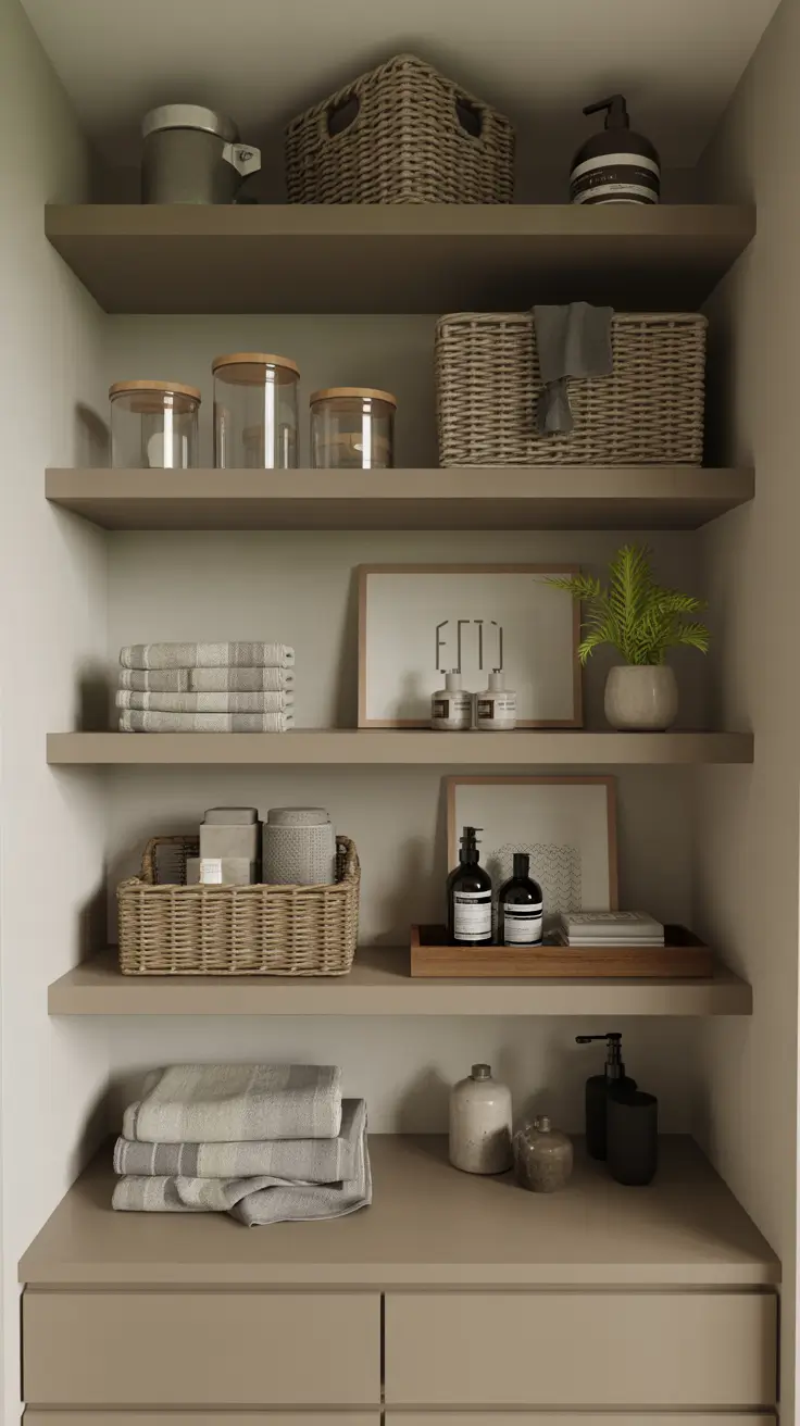 27 Bathroom Shelves Ideas 2026: Creative, Modern, Rustic and DIY Inspiration
