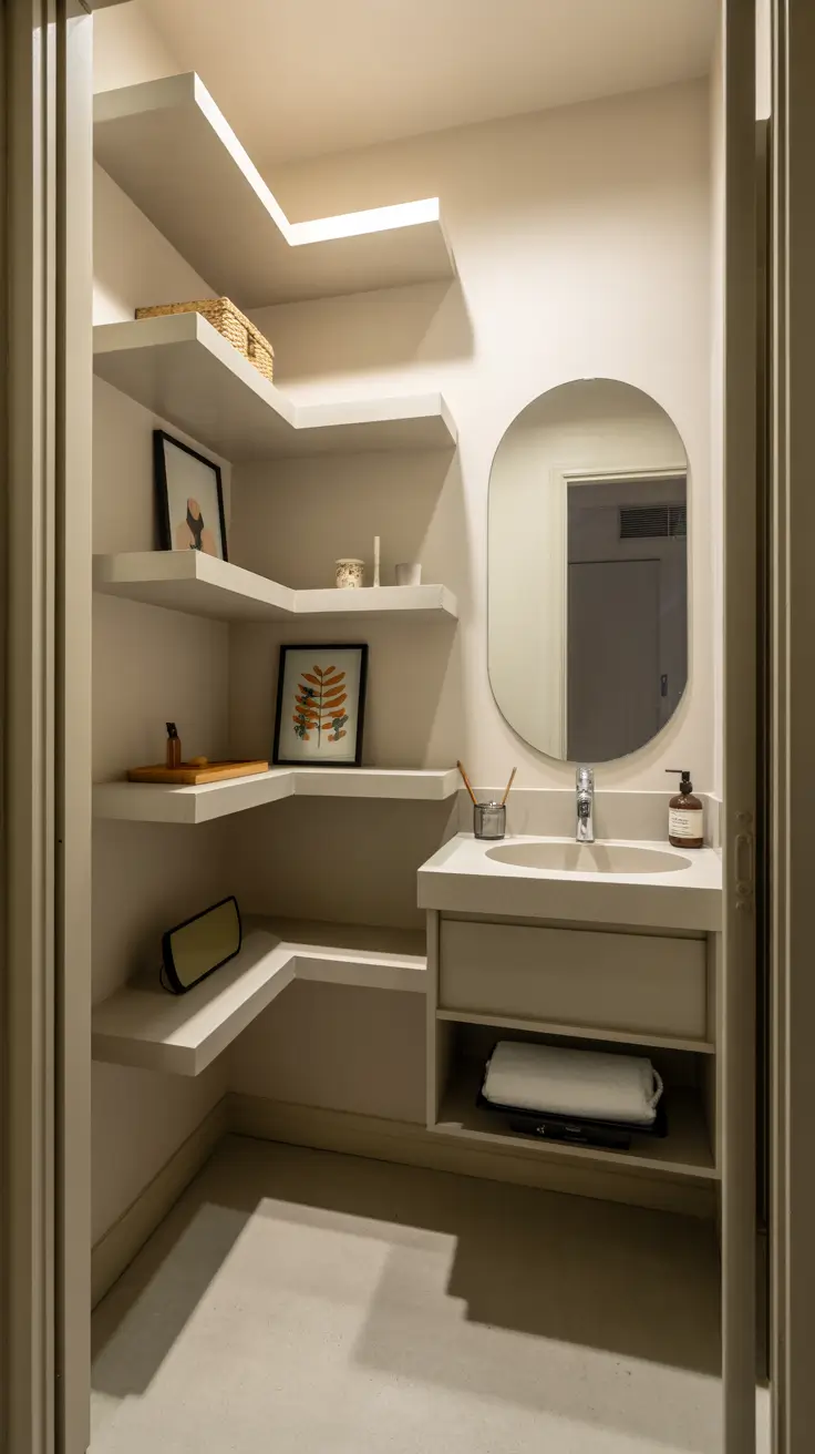 27 Bathroom Shelves Ideas 2026: Creative, Modern, Rustic and DIY Inspiration