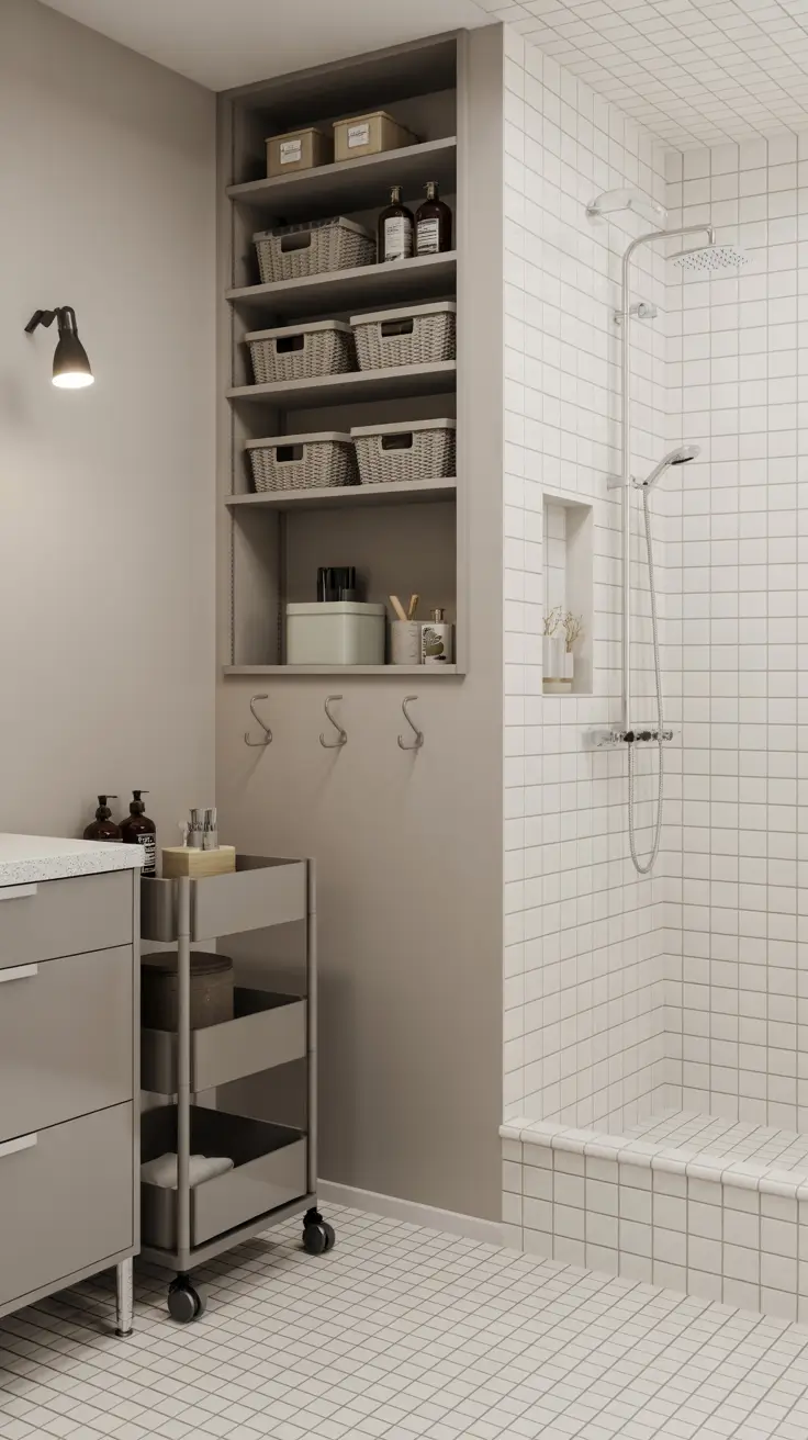 27 Bathroom Shelves Ideas 2026: Creative, Modern, Rustic and DIY Inspiration