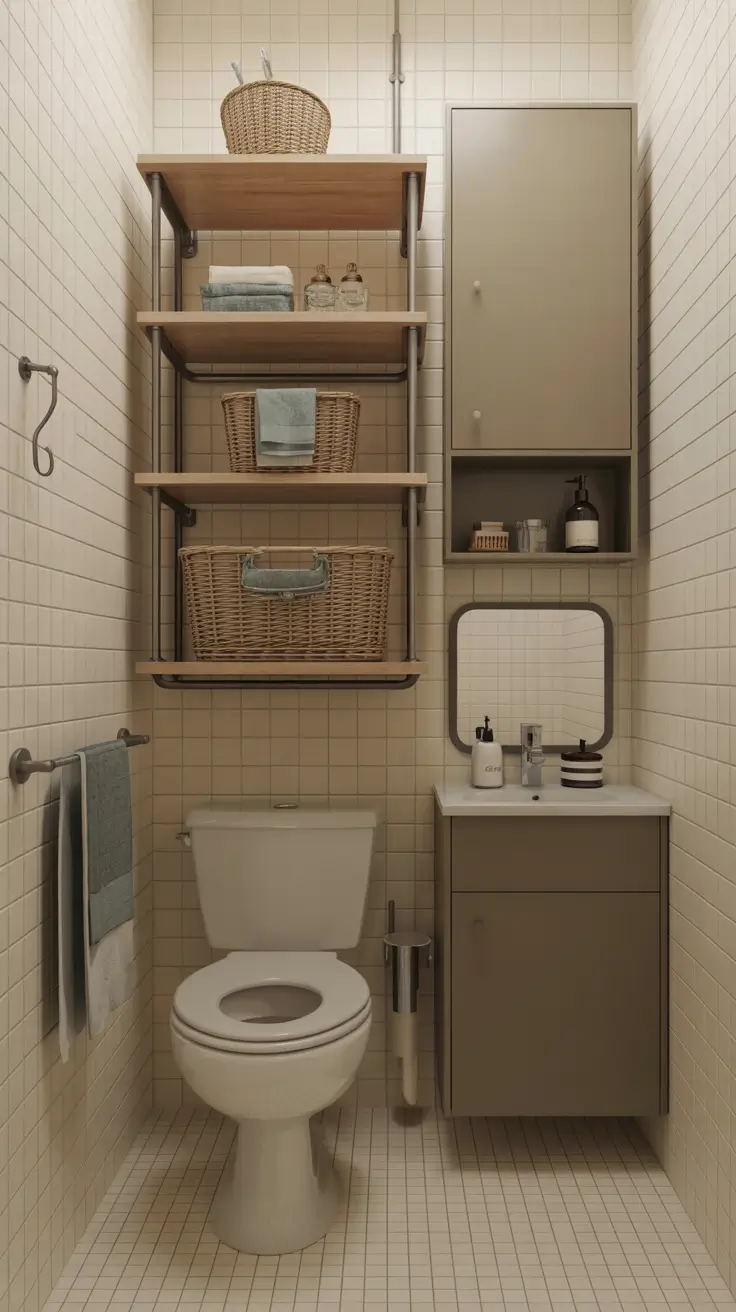 27 Bathroom Shelves Ideas 2026: Creative, Modern, Rustic and DIY Inspiration