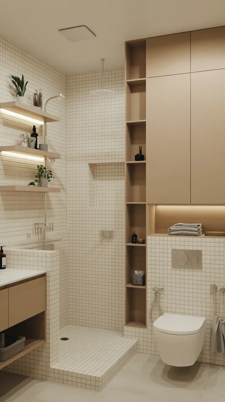 27 Bathroom Shelves Ideas 2026: Creative, Modern, Rustic and DIY Inspiration