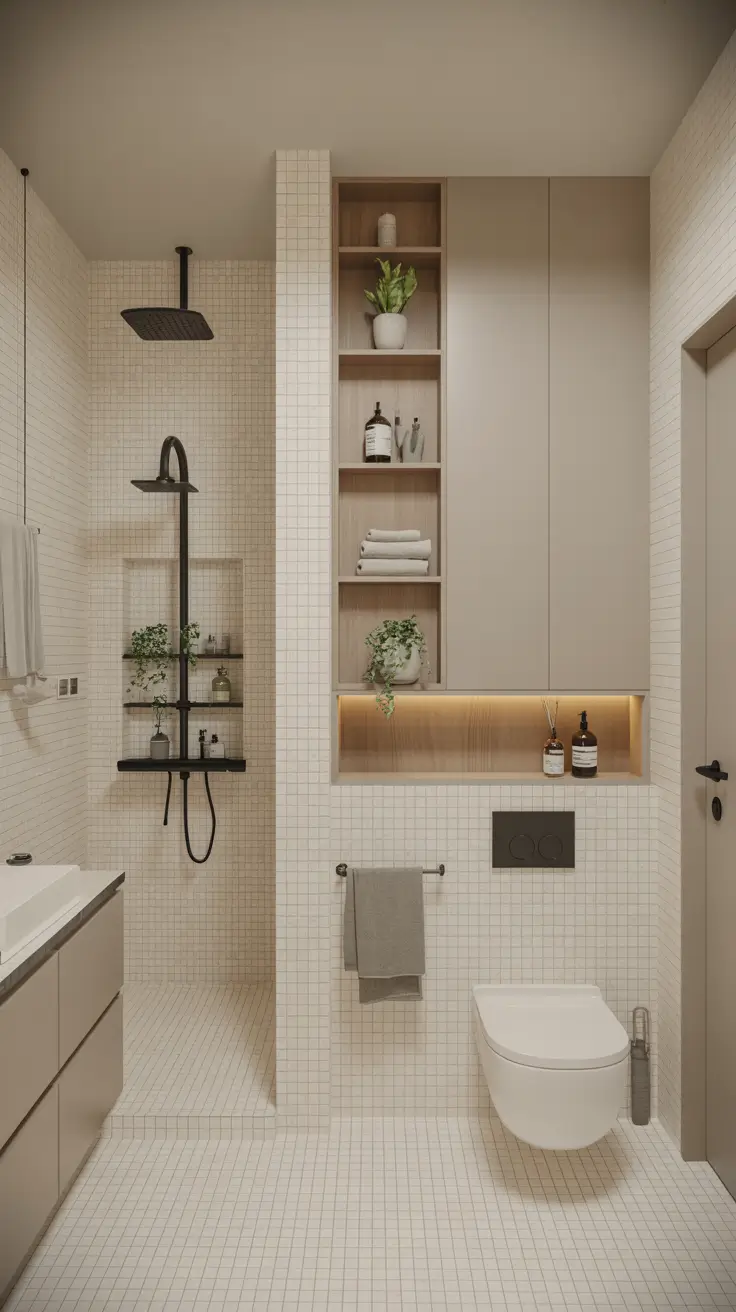 27 Bathroom Shelves Ideas 2026: Creative, Modern, Rustic and DIY Inspiration