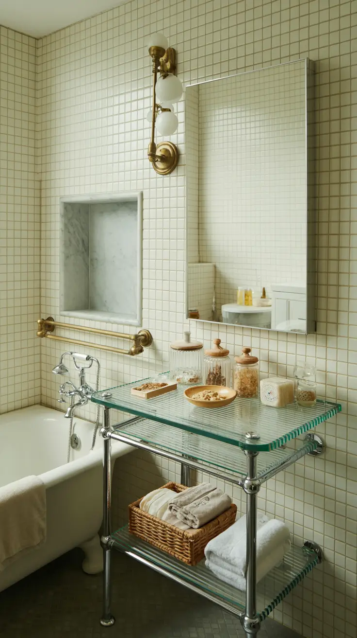27 Bathroom Shelves Ideas 2026: Creative, Modern, Rustic and DIY Inspiration