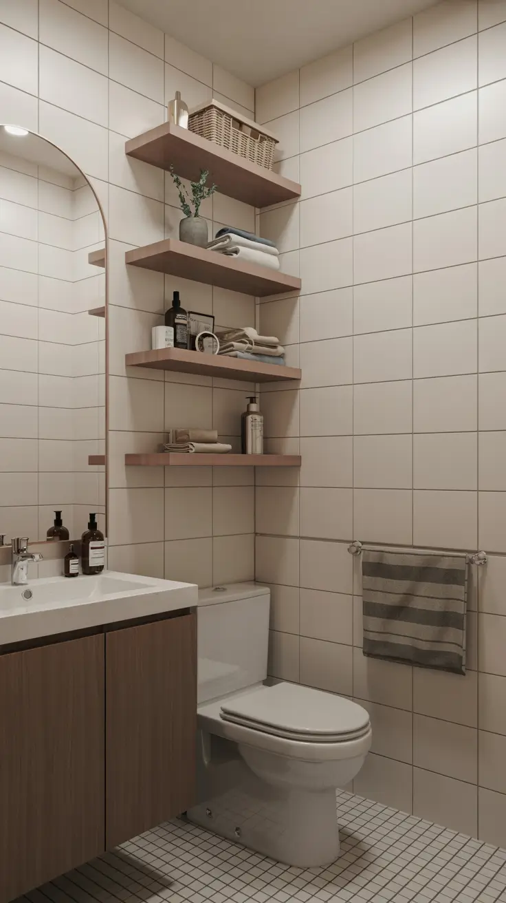 27 Bathroom Shelves Ideas 2026: Creative, Modern, Rustic and DIY Inspiration