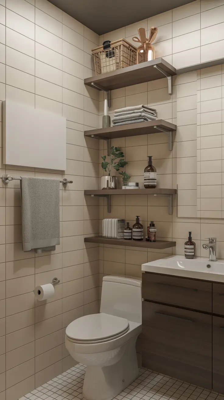 27 Bathroom Shelves Ideas 2026: Creative, Modern, Rustic and DIY Inspiration