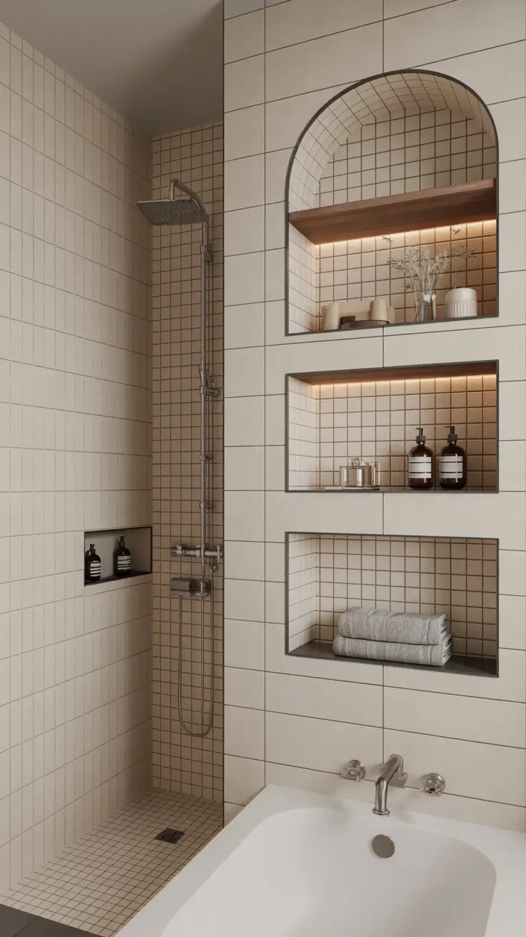 27 Bathroom Shelves Ideas 2026: Creative, Modern, Rustic and DIY Inspiration