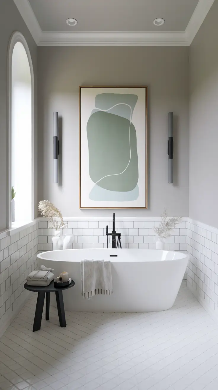 28 Bathroom Wall Decor Ideas 2026: Modern, Rustic, Farmhouse and Unique Styles