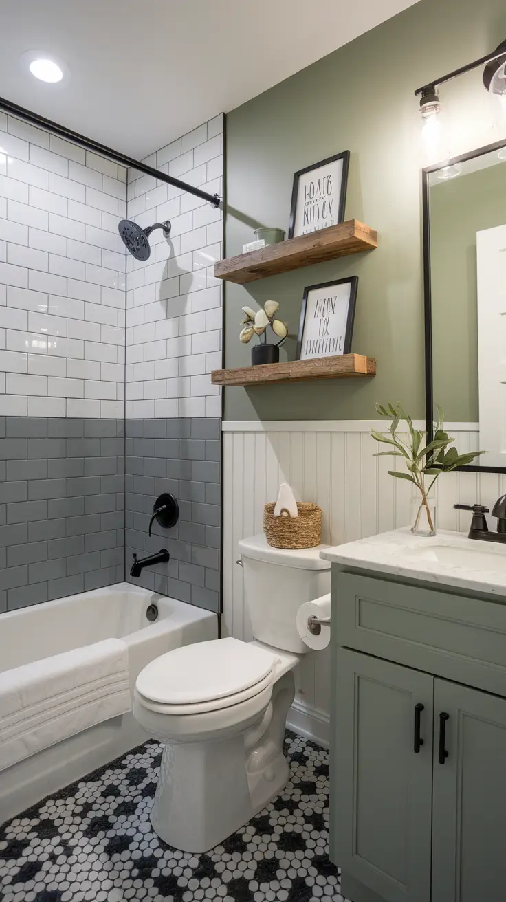 28 Bathroom Wall Decor Ideas 2026: Modern, Rustic, Farmhouse and Unique Styles