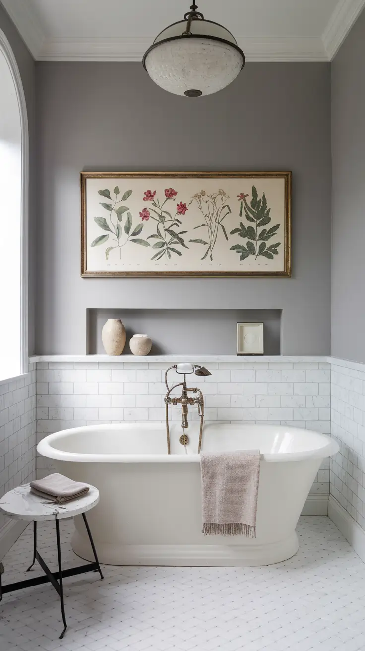 28 Bathroom Wall Decor Ideas 2026: Modern, Rustic, Farmhouse and Unique Styles
