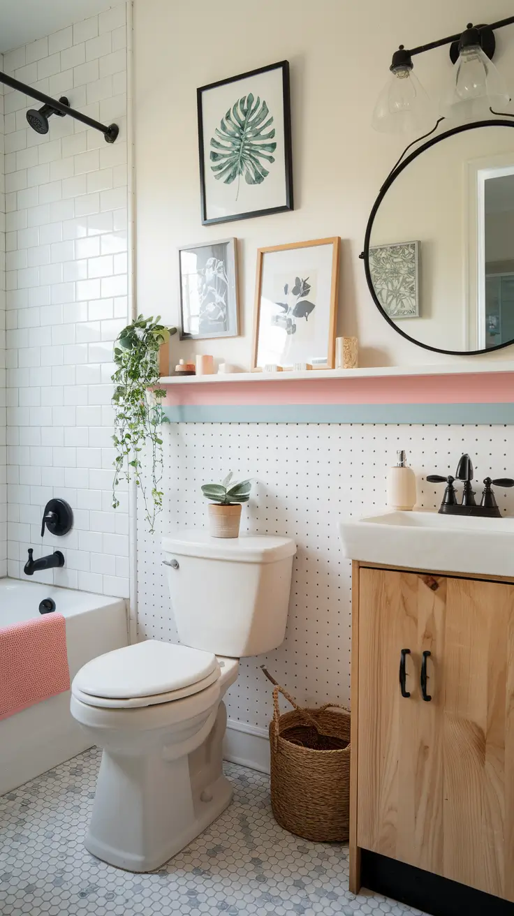 28 Bathroom Wall Decor Ideas 2026: Modern, Rustic, Farmhouse and Unique Styles