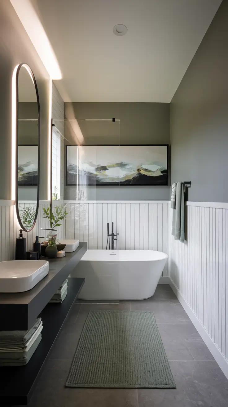 28 Bathroom Wall Decor Ideas 2026: Modern, Rustic, Farmhouse and Unique Styles