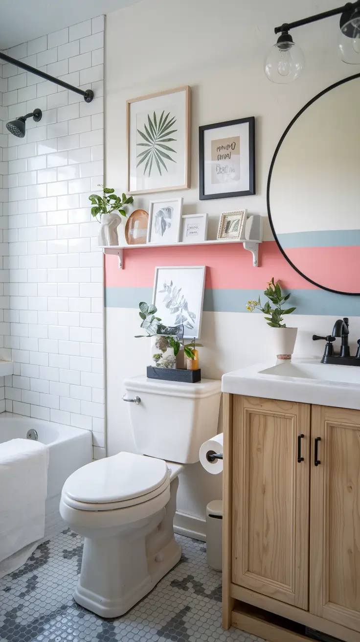 28 Bathroom Wall Decor Ideas 2026: Modern, Rustic, Farmhouse and Unique Styles