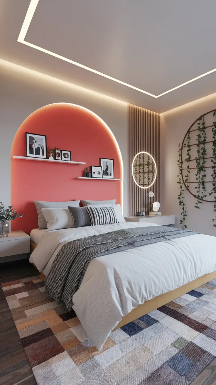 32 Bedroom Wall Decor Ideas 2026 - Bed Modern and Cozy Designs