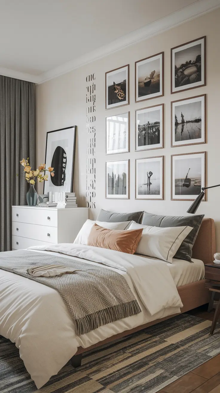32 Bedroom Wall Decor Ideas 2026 - Bed Modern and Cozy Designs