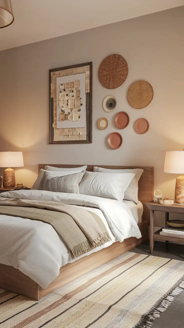32 Bedroom Wall Decor Ideas 2026 - Bed Modern and Cozy Designs