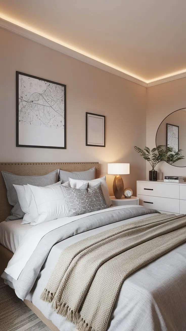 32 Bedroom Wall Decor Ideas 2026 - Bed Modern and Cozy Designs