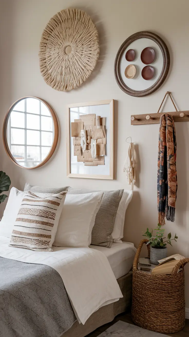 32 Bedroom Wall Decor Ideas 2026 - Bed Modern and Cozy Designs
