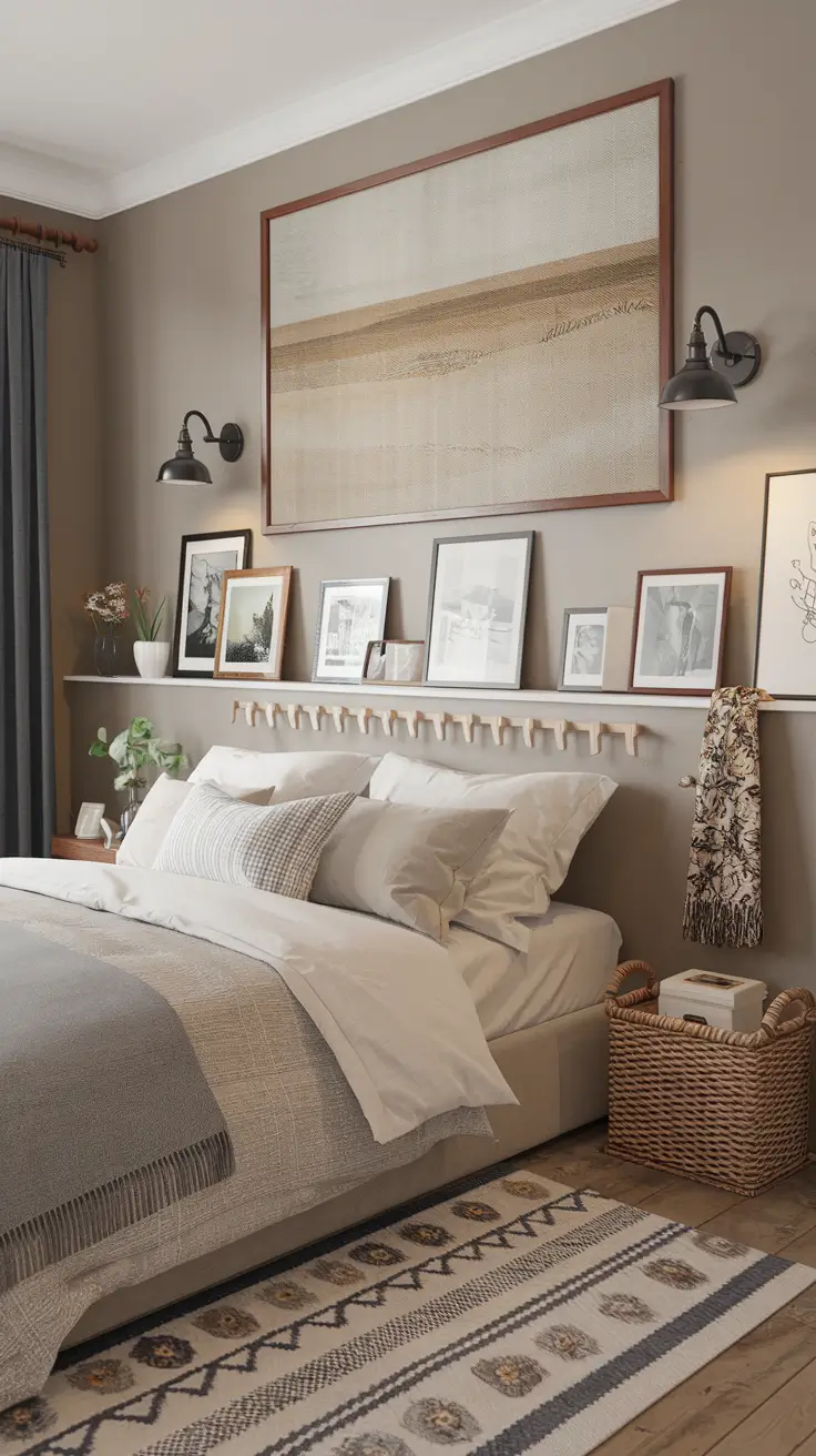 32 Bedroom Wall Decor Ideas 2026 - Bed Modern and Cozy Designs