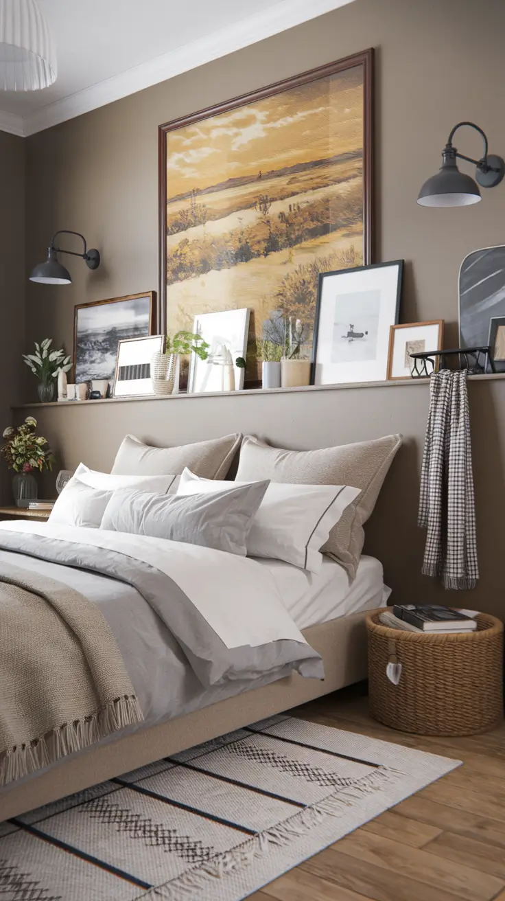 32 Bedroom Wall Decor Ideas 2026 - Bed Modern and Cozy Designs